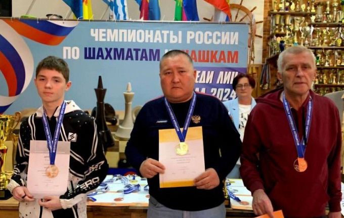 Спортсмен из Бурятии стал чемпионом России по шашкам