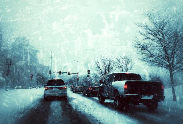 Внимание: На дорогах Бурятии снегопады и гололедица
