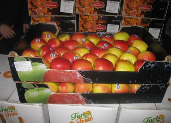 В Бурятии уничтожили около 700 кг. санкционных яблок