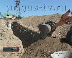 При строительстве водопровода на Лысой горе в траншее заживо закопали одного из рабочих