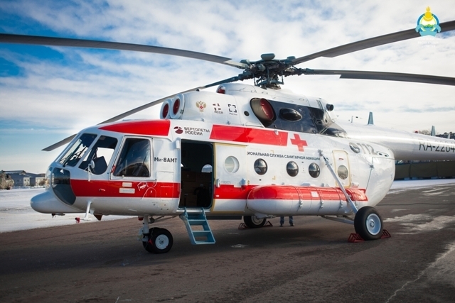 Улан-Удэнский авиазавод передал три вертолета санавиации Красноярска и Вологды
