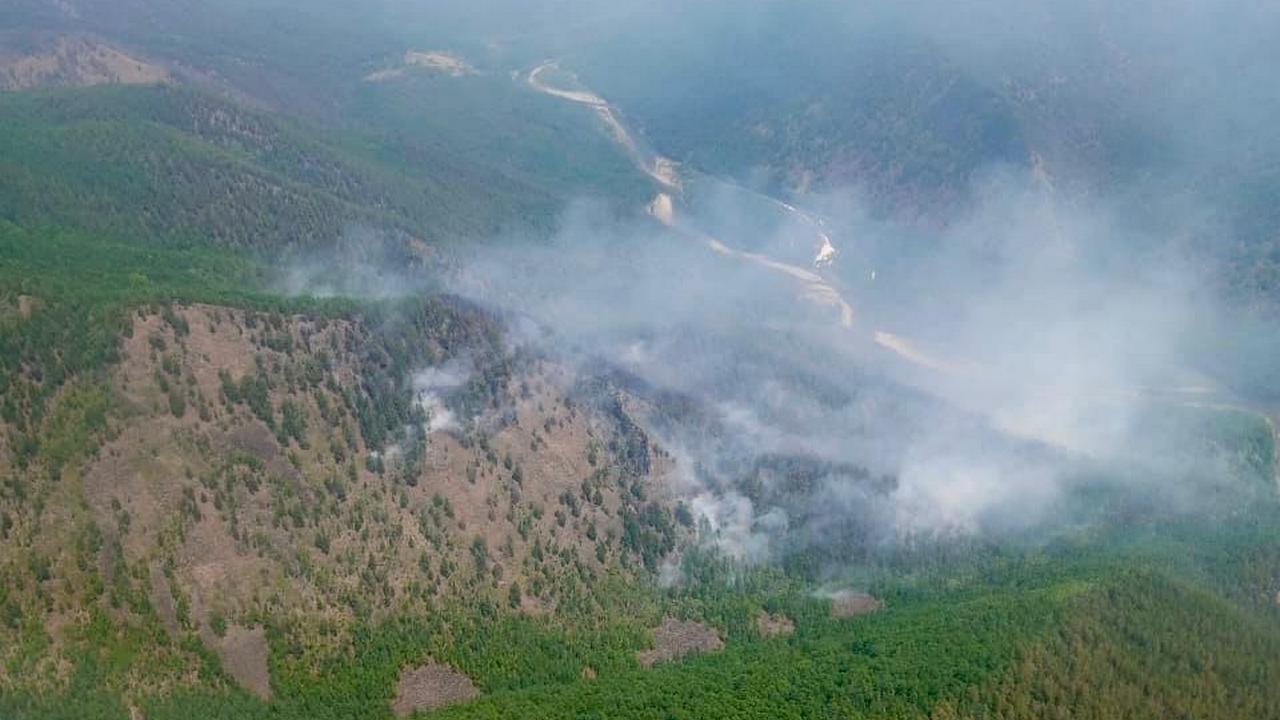 На севере Бурятии локализовали самый крупный лесной пожар