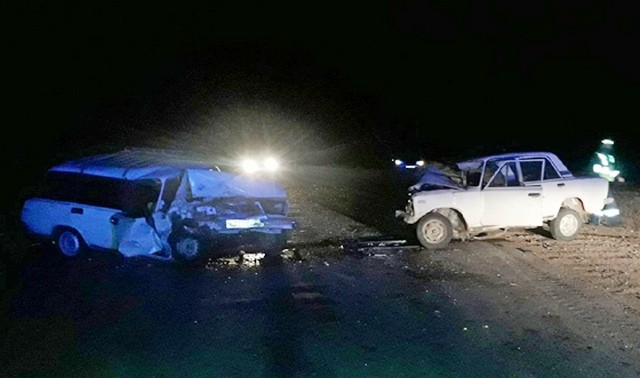 Водитель погиб в лобовом ДТП на трассе в Бурятии