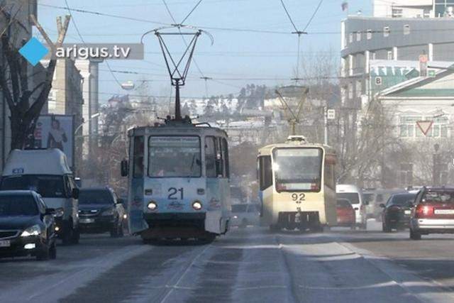 Трамваи в новогоднюю ночь в Улан-Удэ будут ходить до 2 часов ночи 