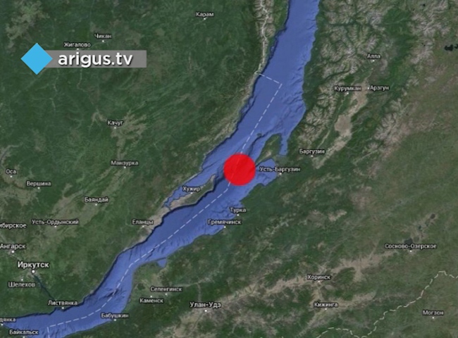На Байкале произошло два землетрясения