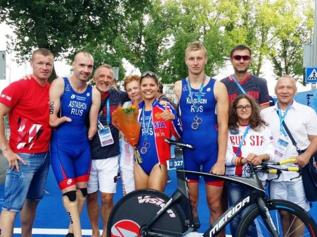 Михаил Асташов  взял серебро на Чемпионате мира по паратриатлону