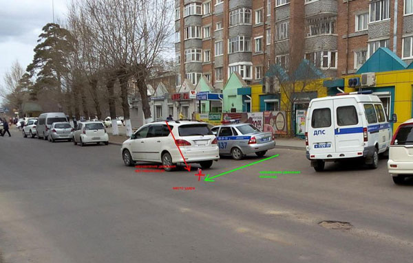 В Улан-Удэ на ул.Комсомольская произошло два ДТП с пострадавшими
