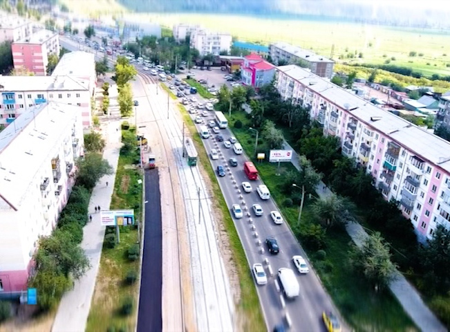 В Улан-Удэ открыли дорогу по улице Бабушкина