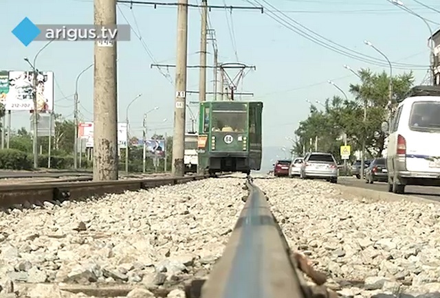 В Улан-Удэ временно приостановят движение трамвая №5