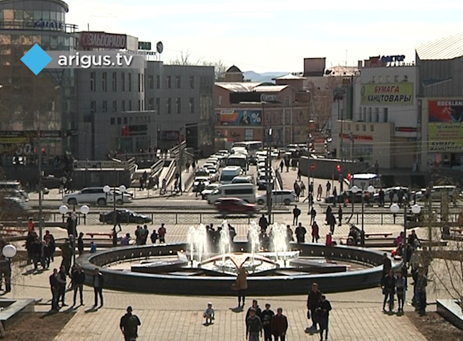 В Улан-Удэ фонтан на мемориале Победы заработает через месяц