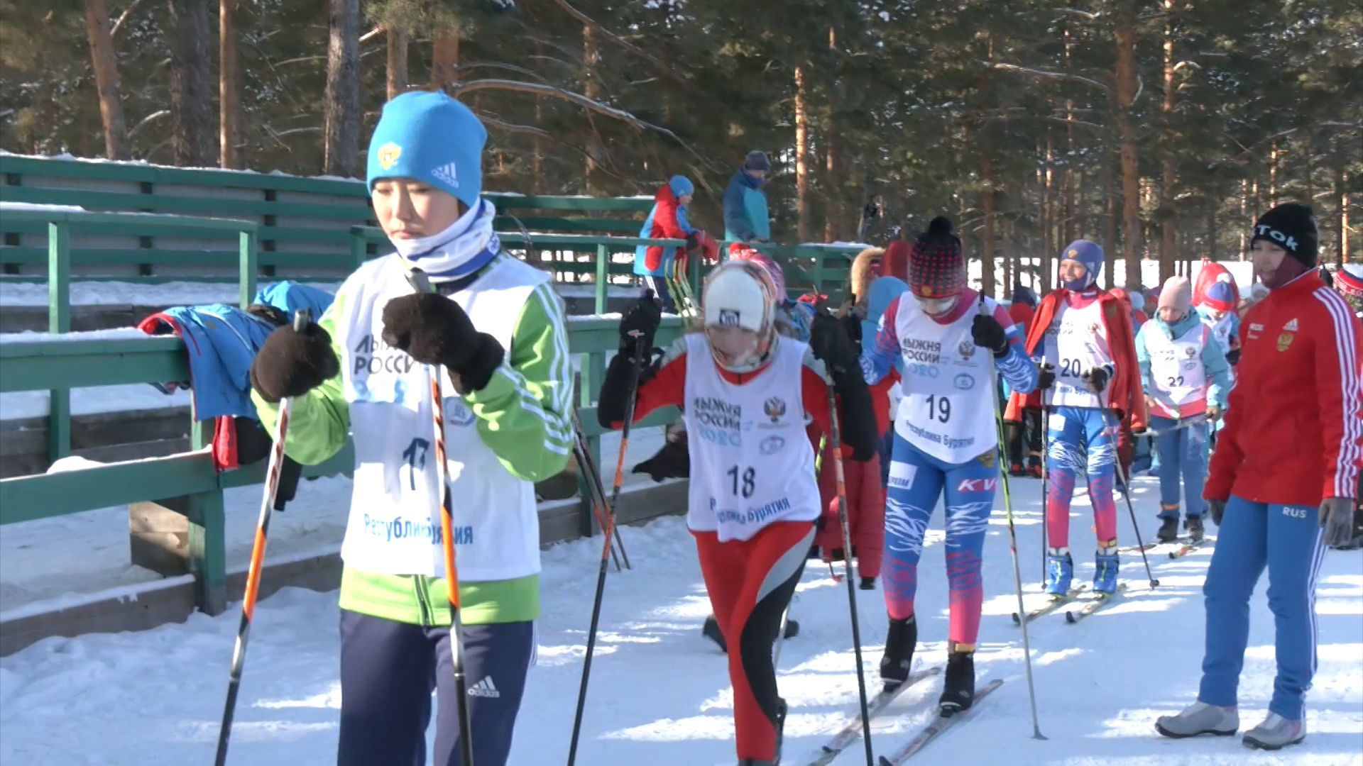 В Бурятии прошли чемпионат и первенство по лыжным гонкам