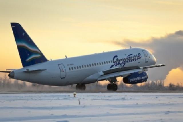 Boeing авиакомпании «Якутия» задел хвостом взлётную полосу 
