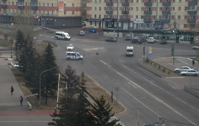 В Улан-Удэ перекрыли площадь Советов (ФОТО)