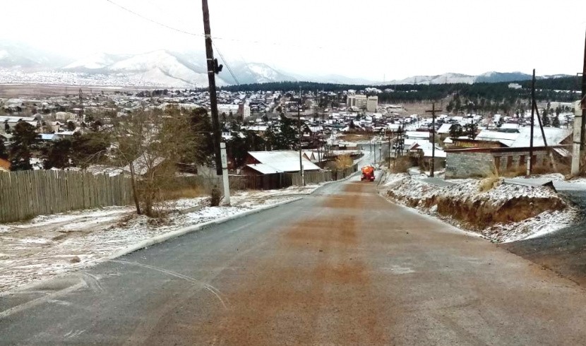 Левый берег улан удэ. Бурятия пробки. Снег в Бурятии.