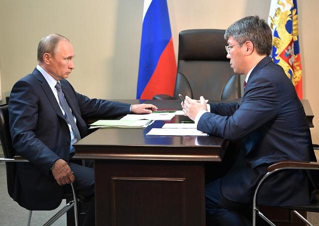 Владимир Путин встретится с Алексеем Цыденовым