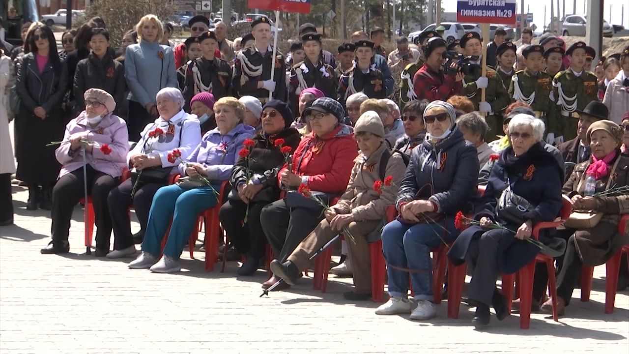 Торжественные митинги в честь Дня Победы прошли в Улан-Удэ