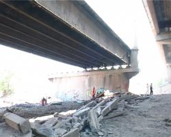 Старый Удинский мост сегодня потерял свою опору