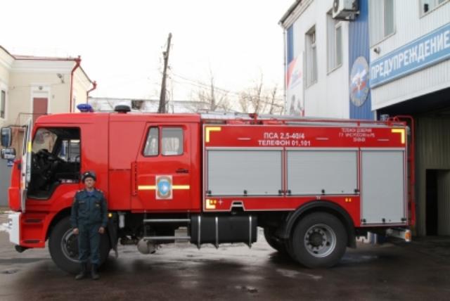 Улан-Удэнские пожарные получили уникальный автомобиль 