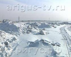 Куда должен и куда на самом деле вывозится грязный снег из Улан-Удэ