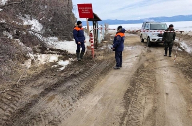 В Бурятии закрыли еще шесть ледовых переправ