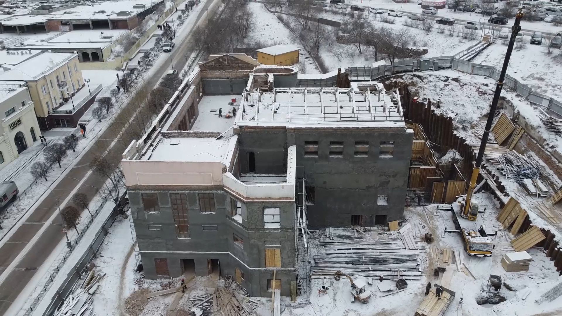 «Простоит еще сто лет». В Улан-Удэ стены «Ульгэра» укрепили по ...