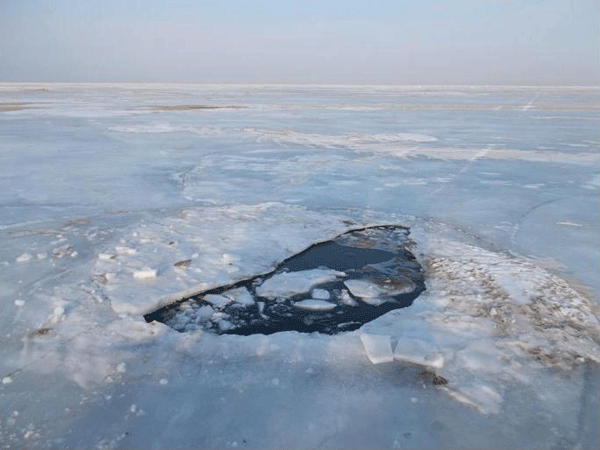 Осторожно, тонкий лед! В Кабанском районе обнаружены опасные участки