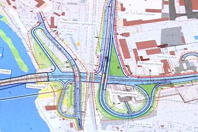 Строительство моста через уду