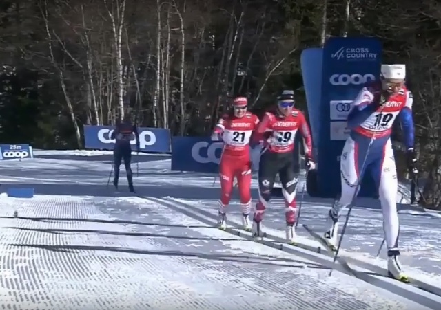 Алиса Жамбалова пришла пятой на этапе Кубка мира по лыжным гонкам