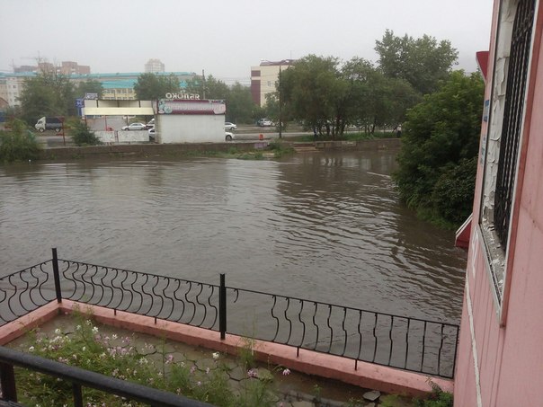 Четверть месячной нормы осадков выпала в Улан-Удэ минувшей ночью