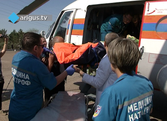 В Бурятии скончалась женщина, которую доставили вертолетом после ДТП в Забкрае