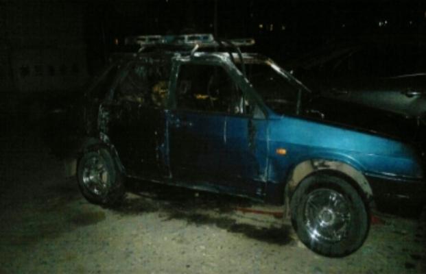 В Бурятии из-за взорвавшегося газового баллончика сгорел автомобиль