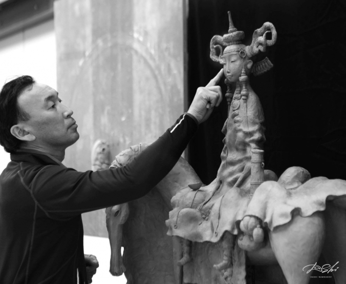 Тайна скульптуры Даши Намдакова для новой набережной в Улан-Удэ раскрыта