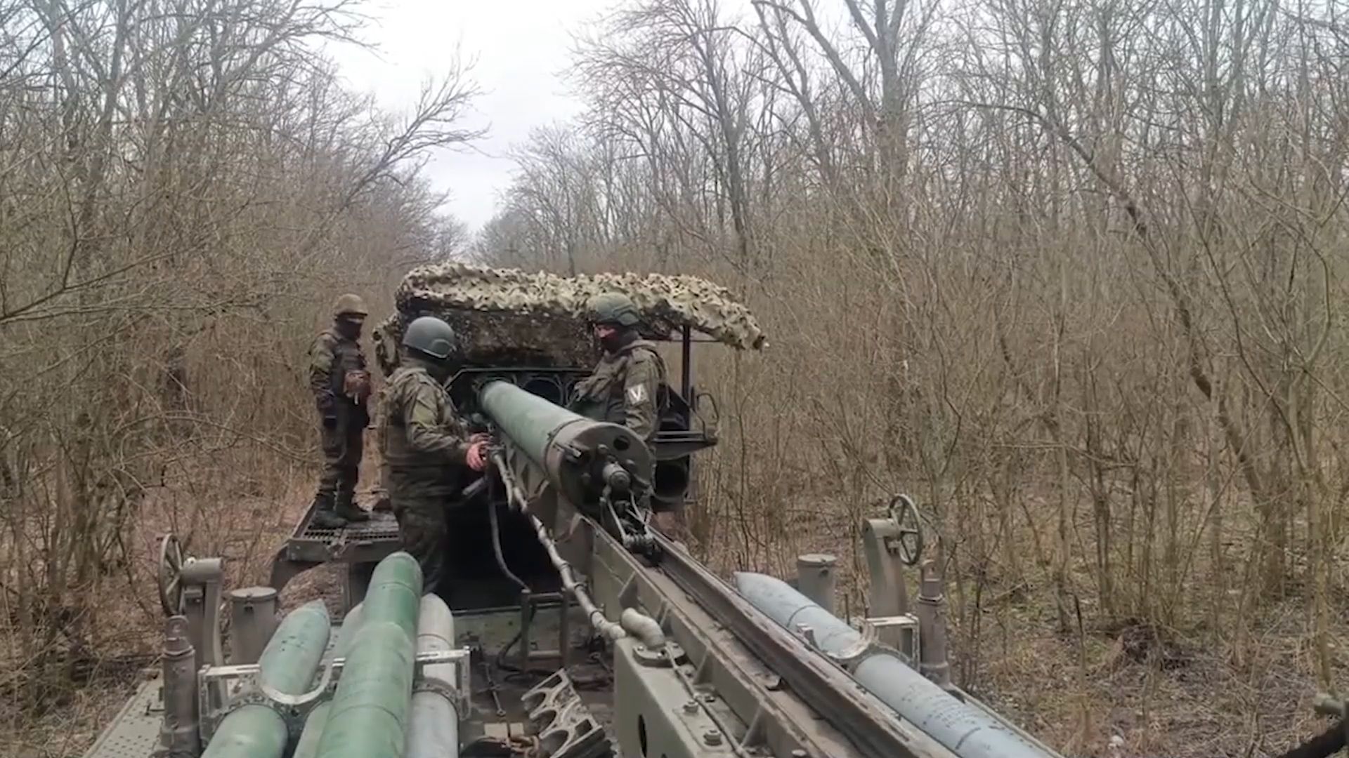 Военные в зоне СВО осваивают реактивные системы залпового огня