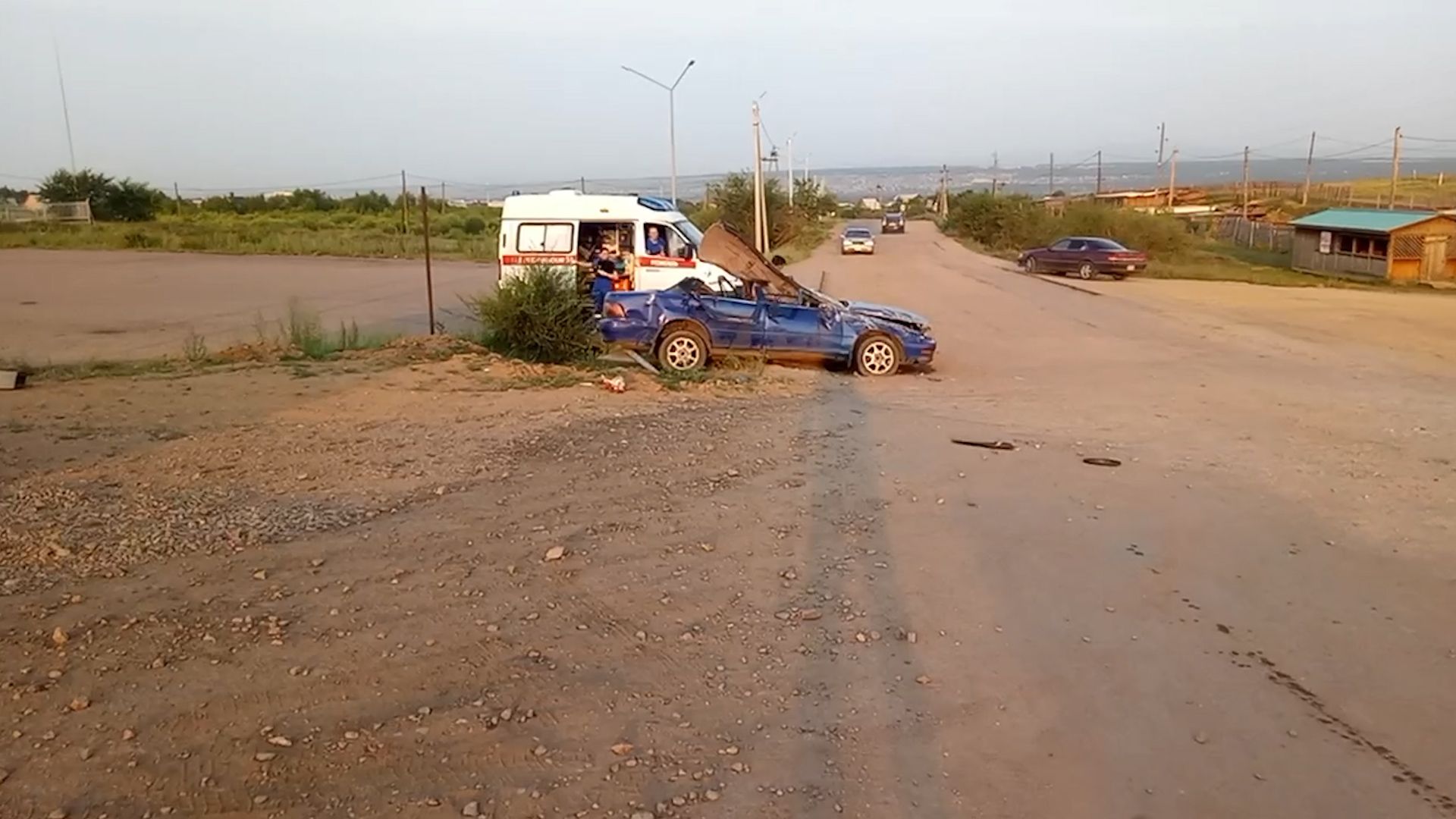 В Бурятии в жутком ДТП пострадали 4 человека