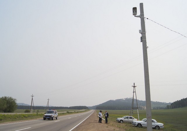 На одной из самых аварийных дорог в Бурятии вновь установили камеру «СКАТ-РИФ»