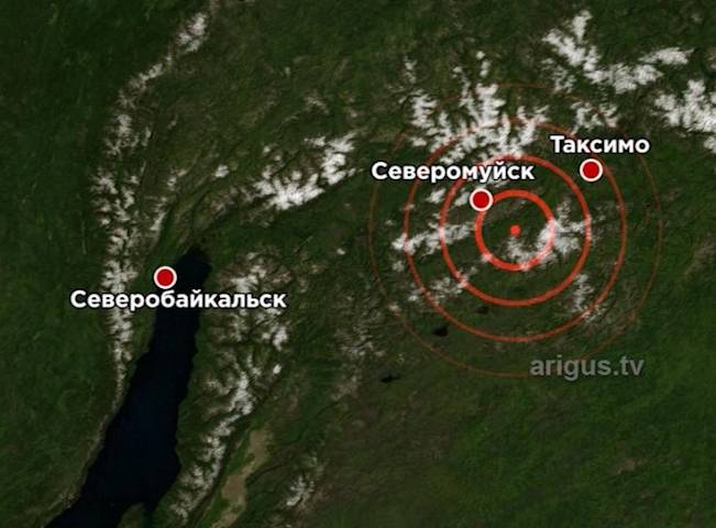 На севере Бурятии произошло очередное землетрясение