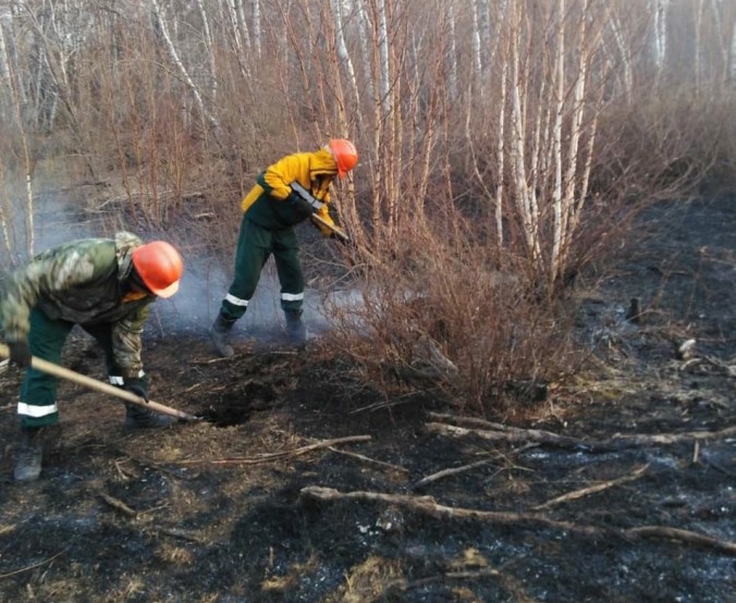 В Бурятии тушили сразу 15 лесных пожаров