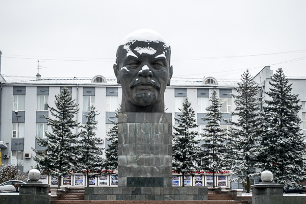 В Улан-Удэ наконец-то пошел снег