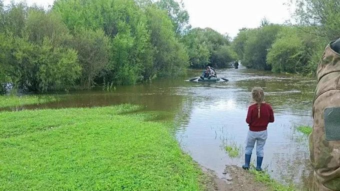 Дорогу к двум отрезанным из-за паводка селам открыли в Бурятии