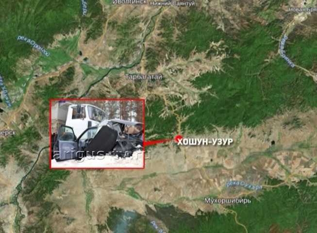 Столкновение с грузовиком унесло жизни трех человек в Мухоршибирском районе Бурятии