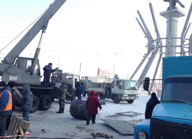 В Улан-Удэ до полного устранения коммунальной аварии на «Беркуте» потребуется ещё около трёх дней