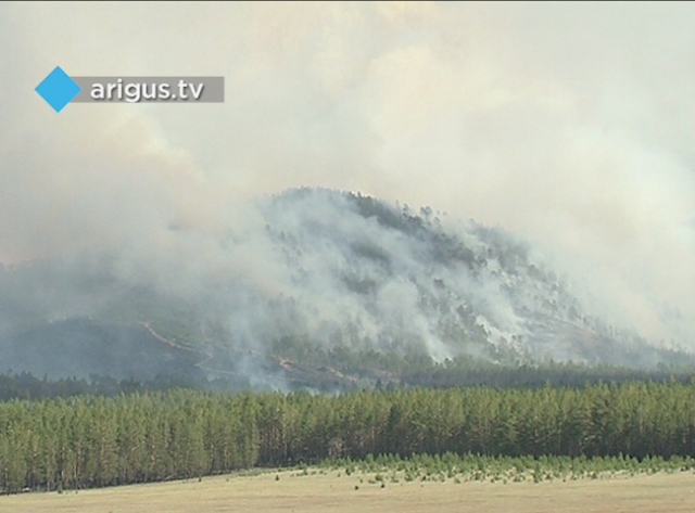 В Бурятии за выходные количество действующих лесных пожаров сократилось до одного