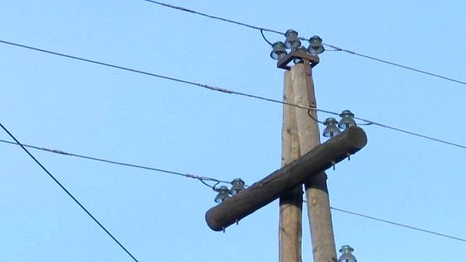 В Бурятии неизвестные похитили 750 метров кабеля и спилили электроопоры