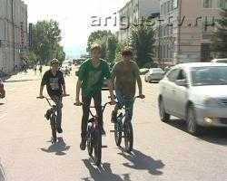 Улан-удэнские велосипедисты могут рассчитывать на появление велодорожек только в парках 