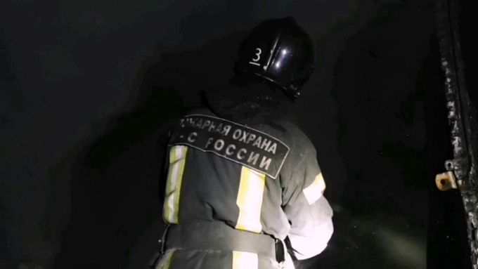 Мужчина пострадал на пожаре в Бурятии 