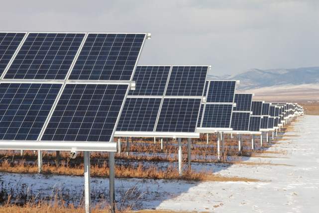 Первая солнечная электростанция Бурятии выдала полмиллиона киловатт