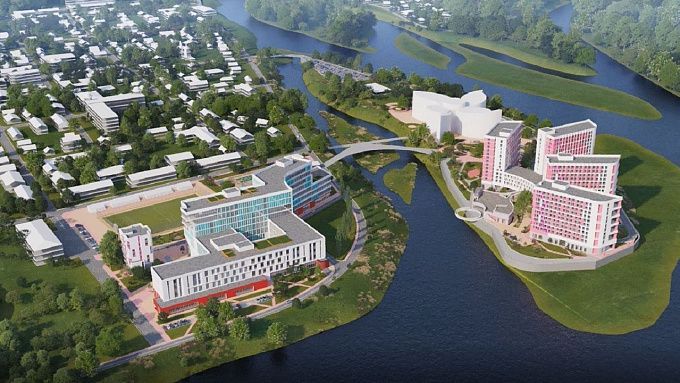 В Улан-Удэ впервые проложат электросети по дну реки
