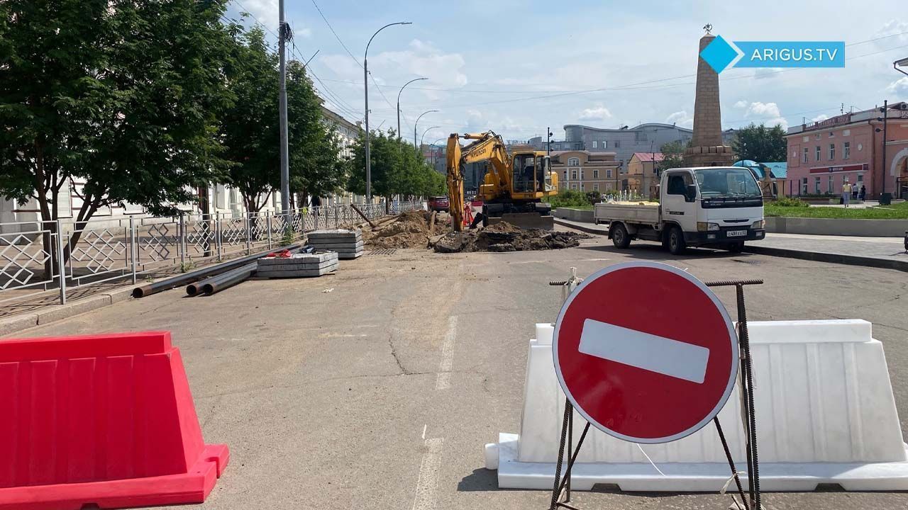 Закрытый для автомобилей участок в Улан-Удэ должны открыть уже завтра