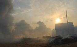 20 домов сгорели в с.Баян-Булак в Читинской области в результате пала степной травы