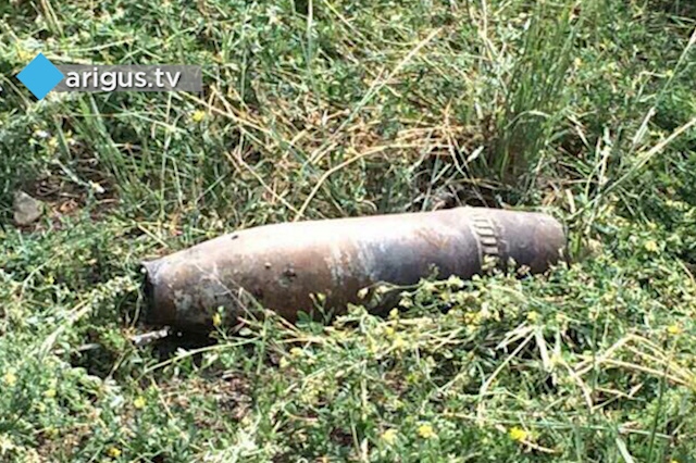 В Улан-Удэ найденный снаряд взорвали (ФОТО)